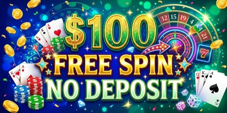 $100 Free Spin No Deposit