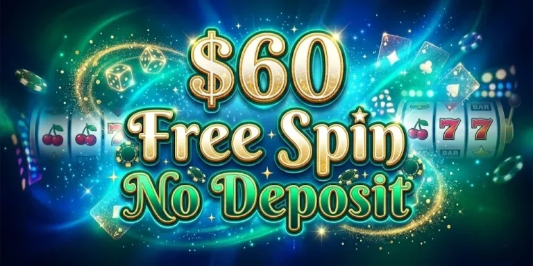 $60 Free Spin No Deposit