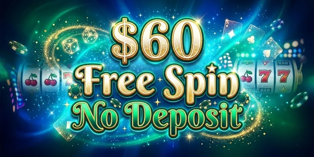 $60 Free Spin No Deposit