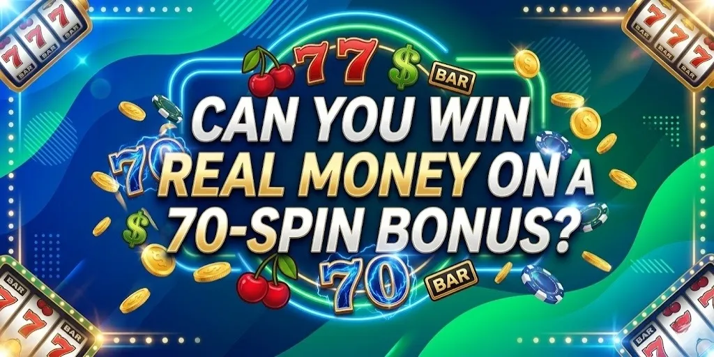 Can You Win Real Money On A 70-Spin Bonus?