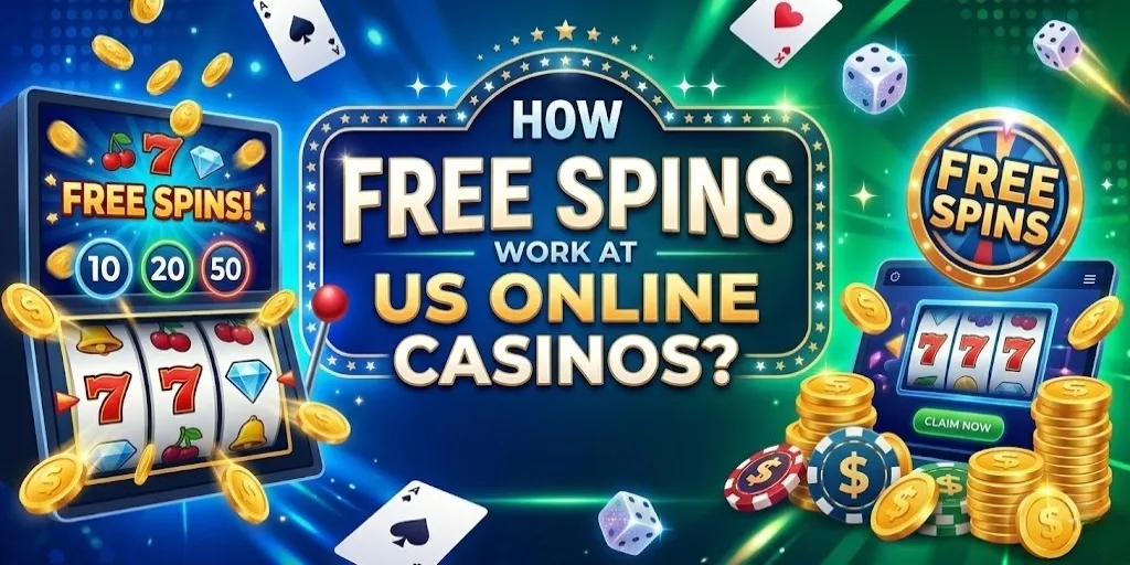 How Free Spins Work At US Online Casinos?