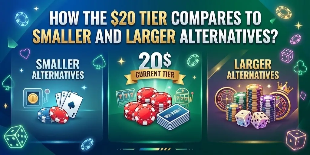 How The $20 Tier Compares To Smaller And Larger Alternatives?