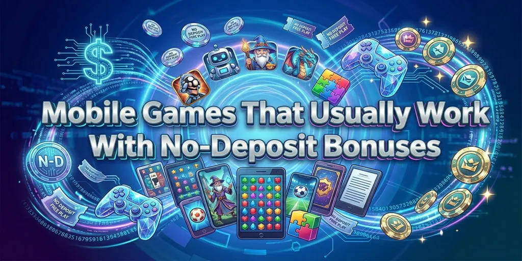 Mobile Games That Usually Work With No-Deposit Bonuses