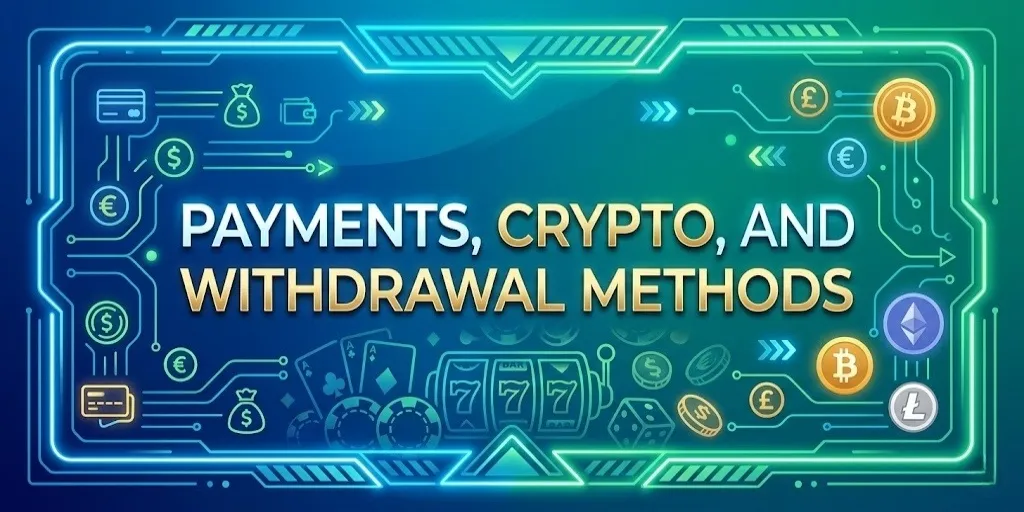 Payments, Crypto, And Withdrawal Methods