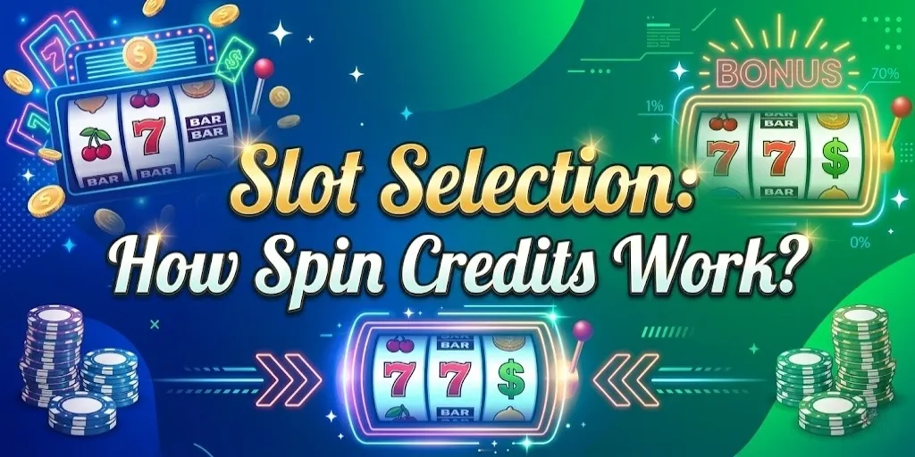 Slot Selection: How Spin Credits Work?