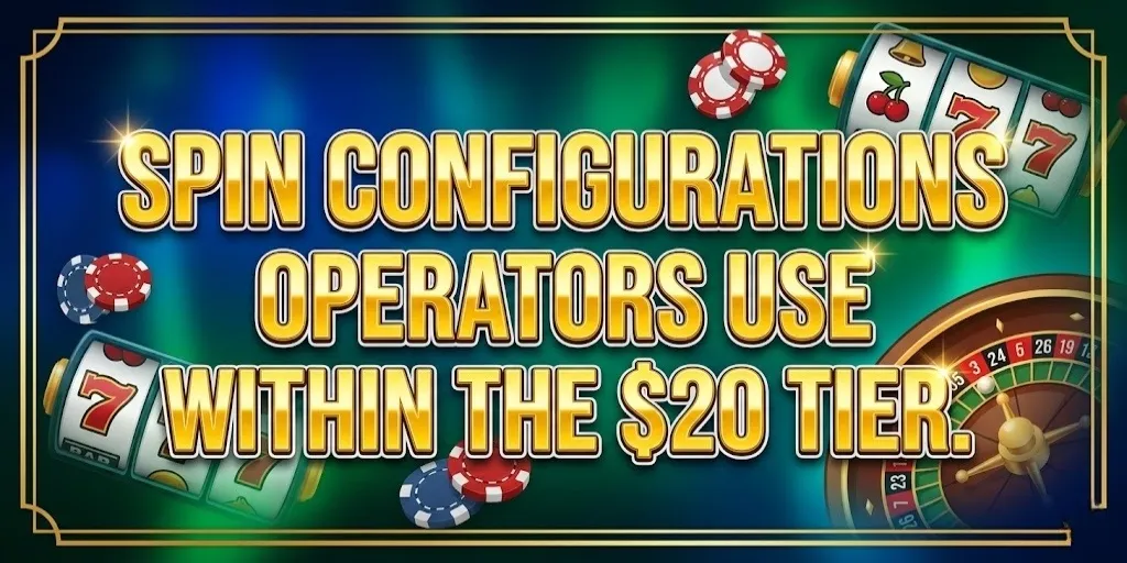 Spin Configurations Operators Use Within The $20 Tier