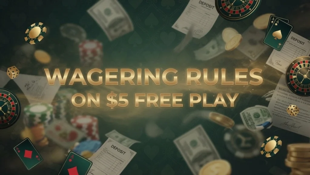 Wagering Rules On $5 Free Play