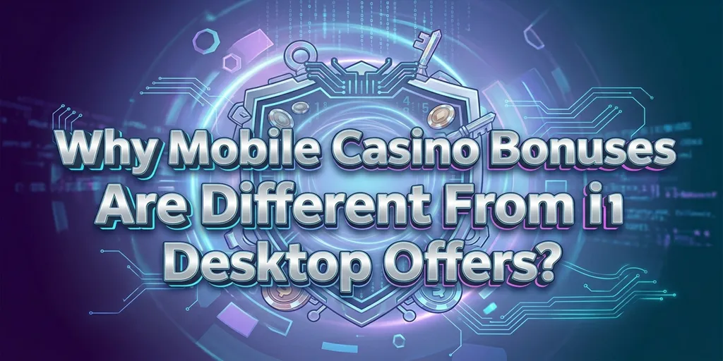 Why Mobile Casino Bonuses Are Different From Desktop Offers