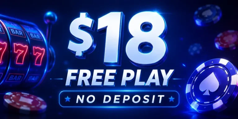 $18 Free Play No Deposit