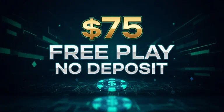 $75 Free Play No Deposit