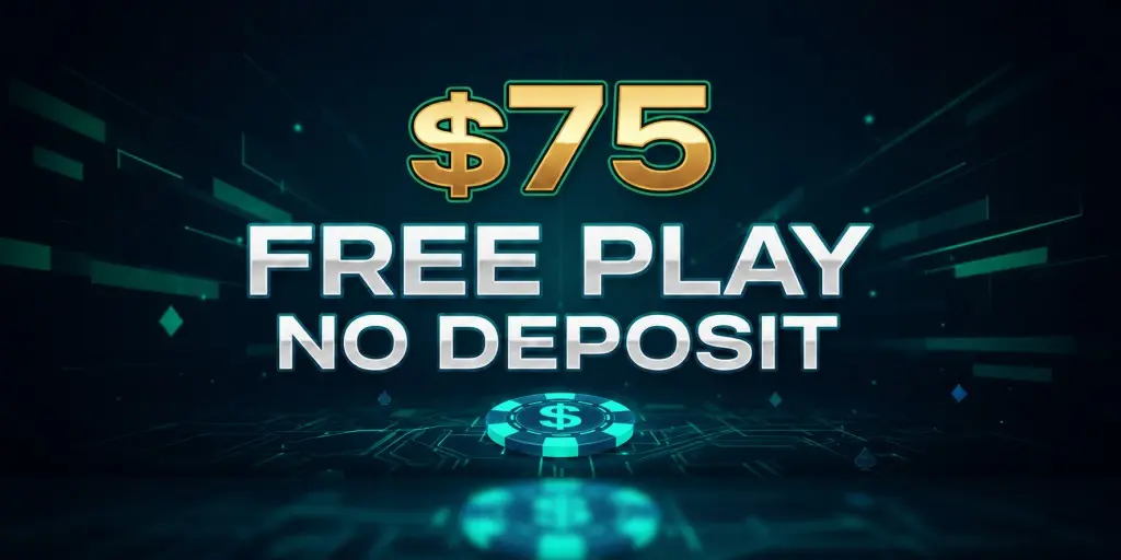 $75 Free Play No Deposit