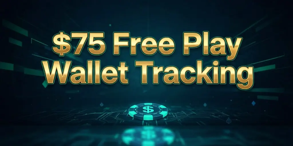 $75 Free Play Wallet Tracking
