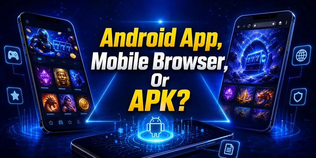 Android App, Mobile Browser, Or APK