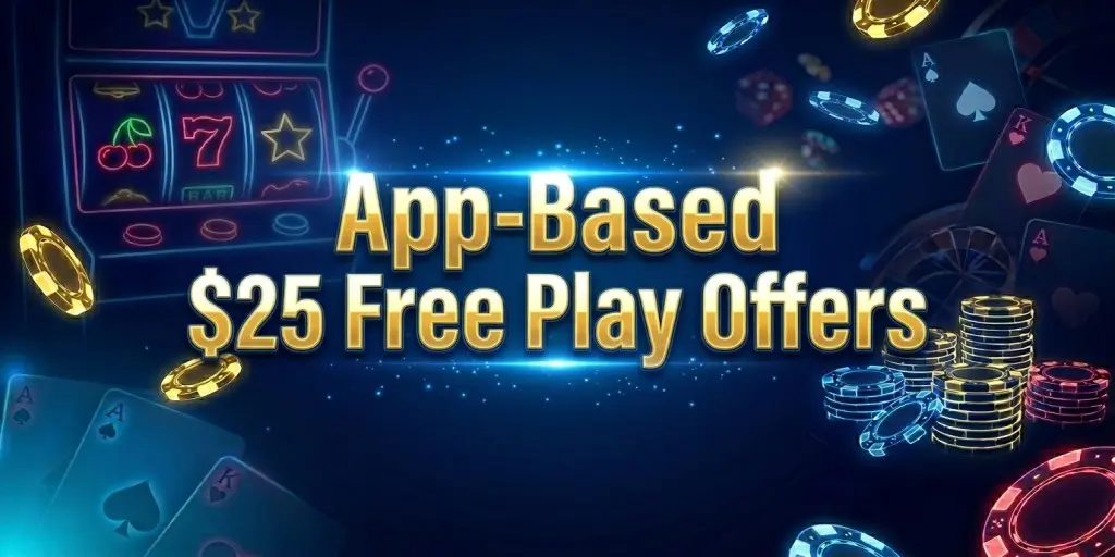 App-Based $25 Free Play Offers