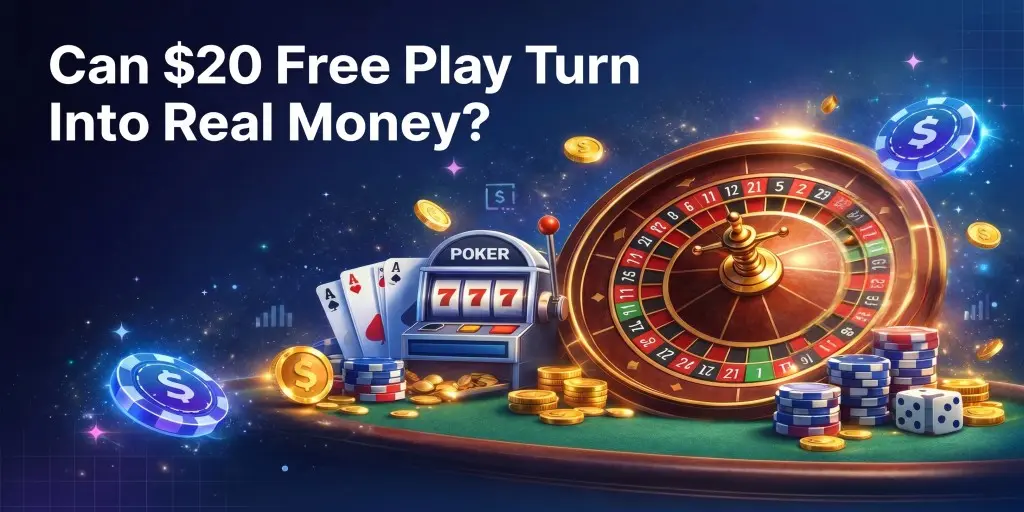 Can $20 Free Play Turn Into Real Money