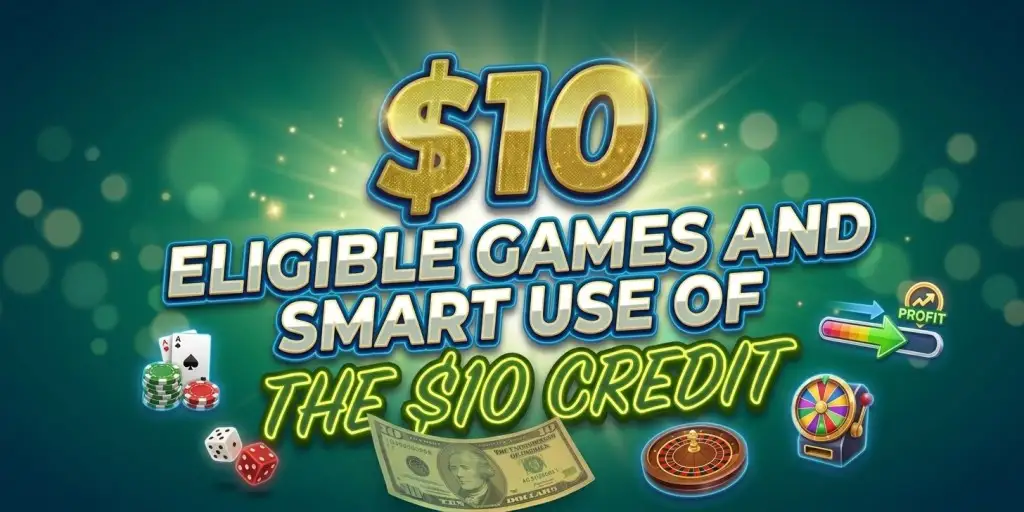 Eligible Games And Smart Use Of The $10 Credit