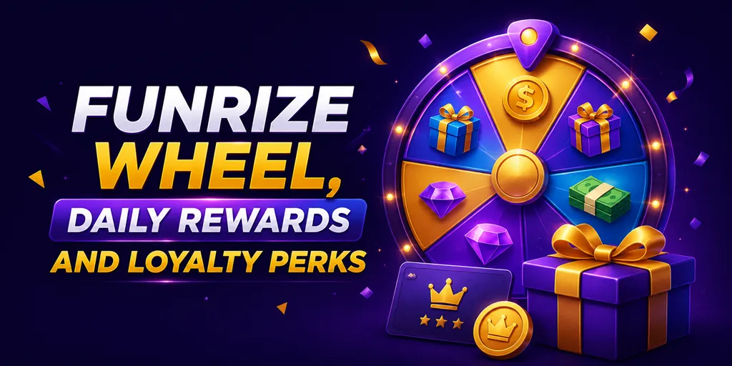 Funrize Wheel, Daily Rewards And Loyalty Perks