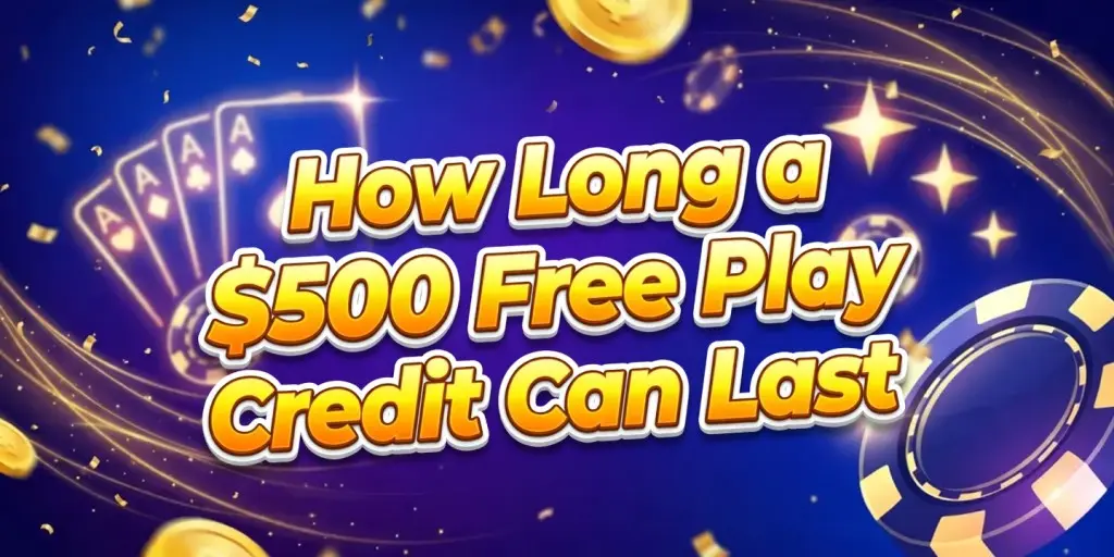 How Long a $500 Free Play Credit Can Last

