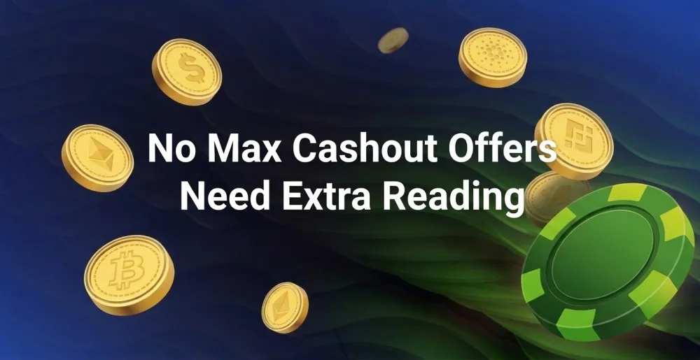 No Max Cashout Offers Need Extra Reading