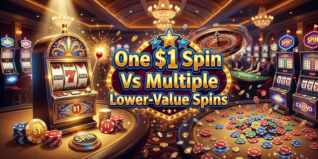 One $1 Spin Vs Multiple Lower-Value Spins