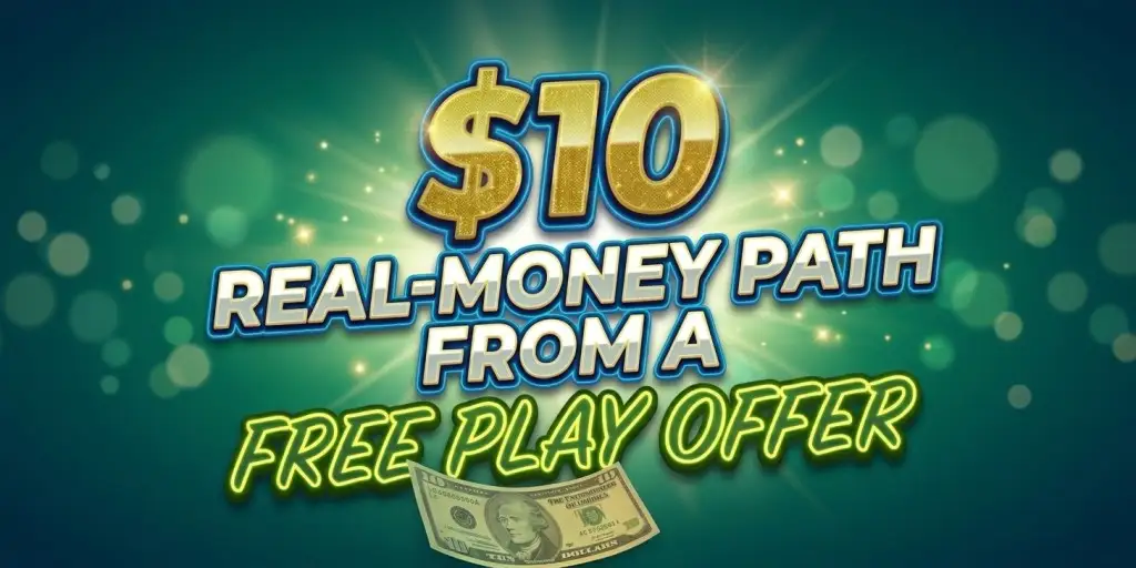 Real-Money Path From A $10 Free Play Offer