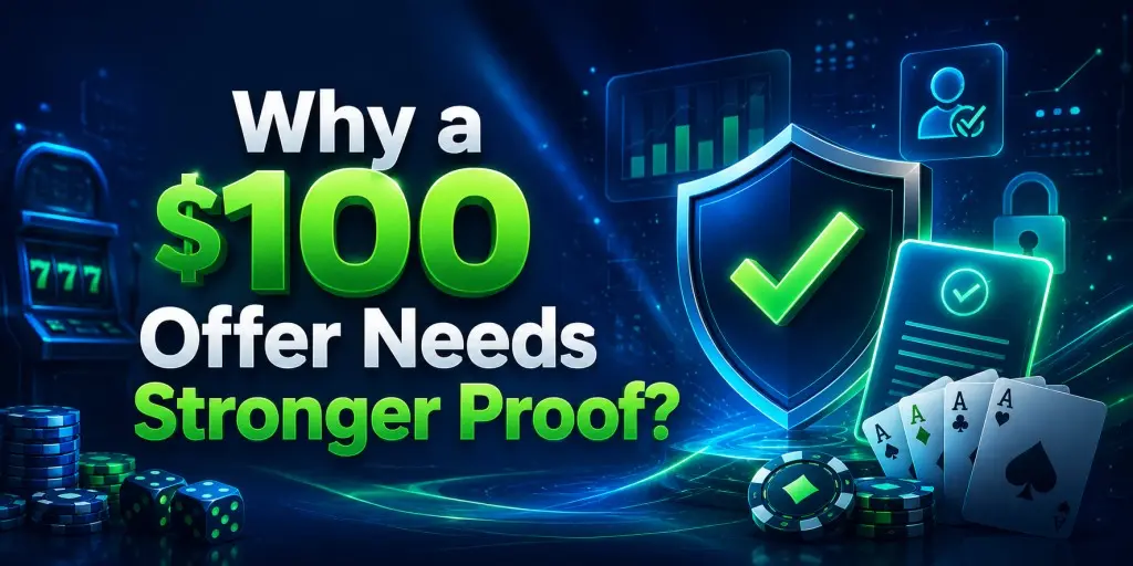 Why a $100 Offer Needs Stronger Proof?