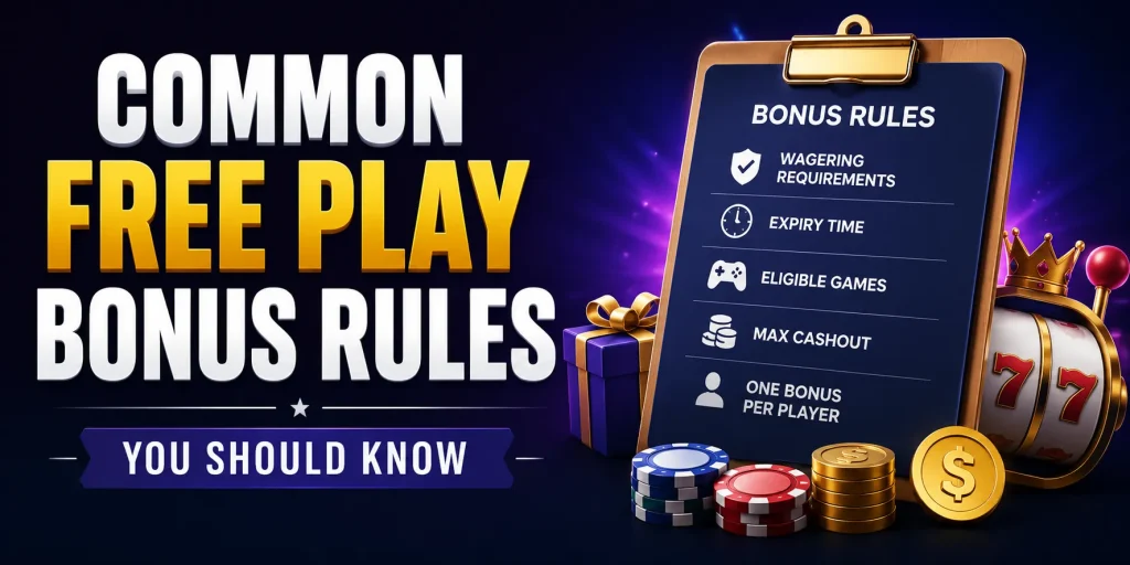 Common Free Play Bonus Rules You Should Know